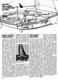 Hai 590,  5,90m Kielschwertkreuzer, Yacht-Test