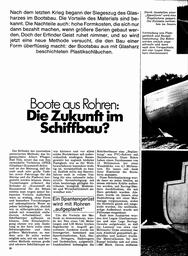 Boote aus Rohren