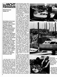 Nidelv 24,  7,30m Motorsegler, Yacht-Fahrbericht