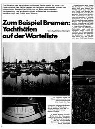 Yachthäfen im Bremer Revier