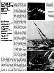 Vindö 40,  9,35m Kielyacht, Yacht-Fahrbericht