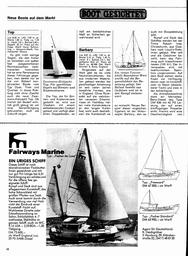 Top, 9,50m Zweimann-Kielyacht