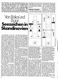 Schweden - Seezeichen