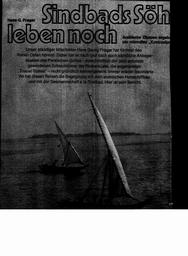 Naher Osten: Seefahrt und Schiffbau