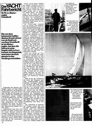 Trintella III,  10,74m, Yacht-Fahrbericht