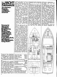 Vertens-Kreuzer, 21m, Yacht-Fahrbericht