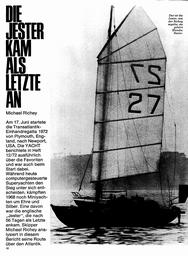 "Jester" kam als Letzte an