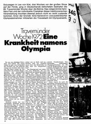 Travemünder Woche - Bericht