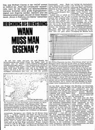 Berechnung des Tidestroms