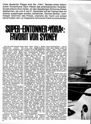 "Ydra" - Super-Eintonner
