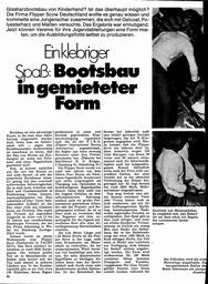 Flipper Scow - Selbstbau