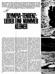 Neue Olympiaklassen