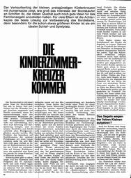 Küstenkreuzer mit Achterkajüte