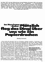 Hurricane "Bebe"