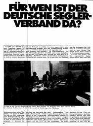 Yacht-Gespräch mit dem DSV