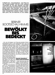 Berlin - Bericht