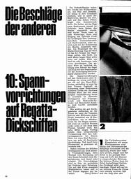 Beschläge der anderen - 10. Spannvorrichtungen auf Regatta-Dickschiffen