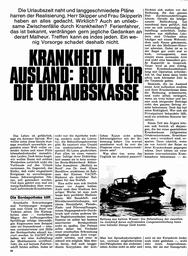Krank im Ausland