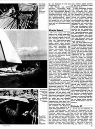 Defender 27,  27'-Yacht, Yacht-Test