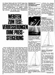 Kommentare zum Yacht-Test