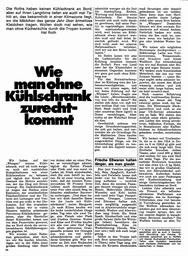 Roth, Hal - 4. Verproviantierung ohne Kühlschrank