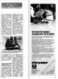 Clipper Race 1975 - Vorbereitungen