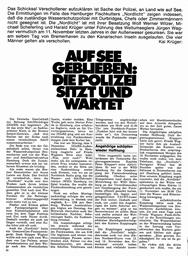 "Nordlicht"- Seeamtsverhandlung