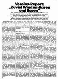 Vereine und Verbände