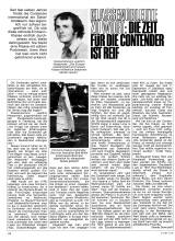 Klassenobleute zu Wort - Joachim Harpprecht (Contender)