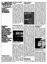 VC-Volkscat,  5,48m A-Klassen-Katamaran, Yacht-Vergleichstest