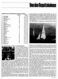 Round Britain Race - Ergebnisse