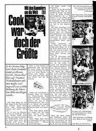 Kammlers Weltumseglung - 9.Cook war der Größte