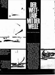 Wettlauf mit der Welle