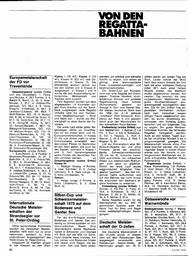 Warnemünder Woche - Ergebnisse