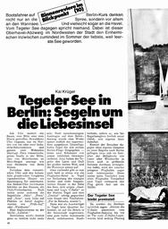 Binnenreviere - 10.Tegeler See