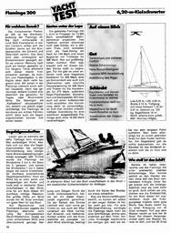 Flamingo 200,  6,20m Kielschwerter, Yacht-Test