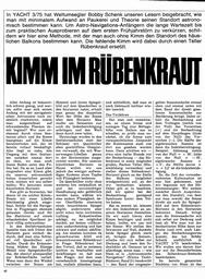 Sextant - Kimm im Rübenkraut