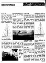 Targa 9,60, Fahrtenboot