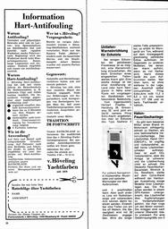 Warneinrichtung für Echolote