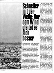 Schneller mit der Welle