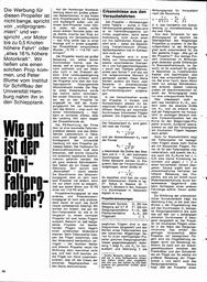 Gori-Faltpropeller, wie gut ist der