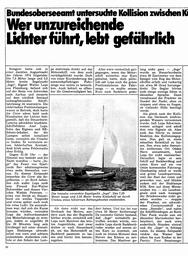 Wer unzureichende Lichter führt, lebt gefährlich