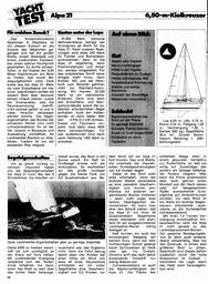 Alpa 21,  6,50m Kielkreuzer