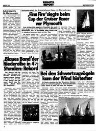Weltmeisterschaft Dreivierteltonner-Klasse