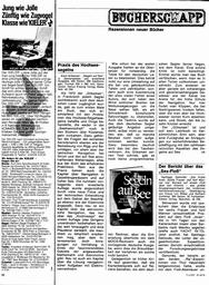 "Die Arche Acali. Sechs Frauen und fünf Männer vier Monate auf einem Floß über den Atlantik - das größte Gruppenexperiment der modernen Verhaltensforschung" (Santiago Genovès)