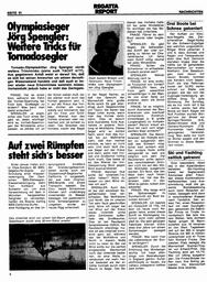 Spengler, Jörg: Weitere Tricks für Tornado-Segler