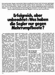 Mehrrumpfboote