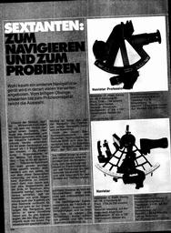 Sextanten - Marktübersicht