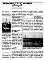 Mittelmeer - Informationen und Erfahrungen