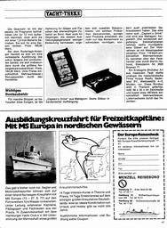 Atlantik-Überquerung - Stenogramm einer